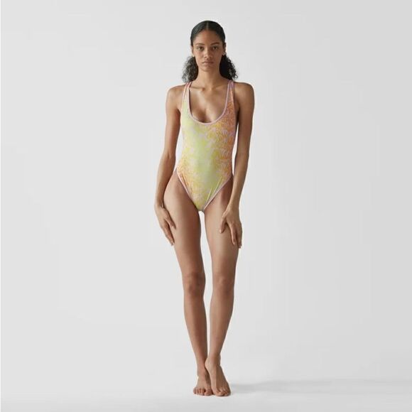 โญ๏ธ Stella McCartney Swimsuit One Piece MultiโColorโXSโDesigner - Picture 9 of 9